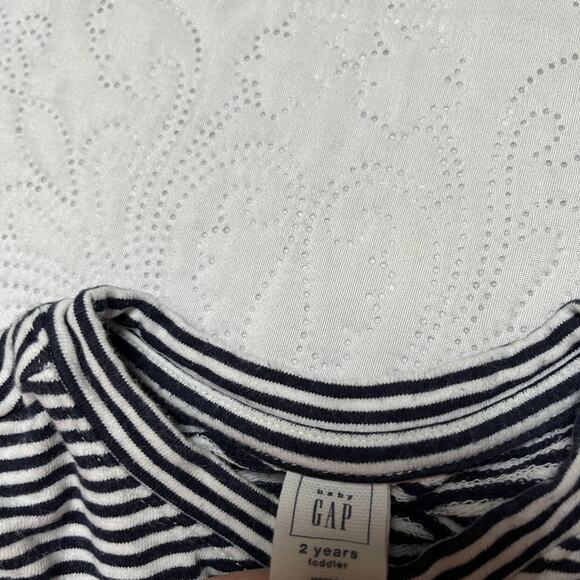 Gap Striped Long Sleeve Dress Size 2T - Picture 4 of 4